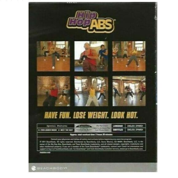 BeachBody Shaun T's Hip Hop Abs (DVD, 3-Disc Set, 2011) Fitness Workout Program - Picture 2 of 12